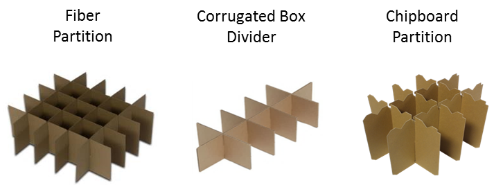 There are Several Types of Cardboard Box Dividers