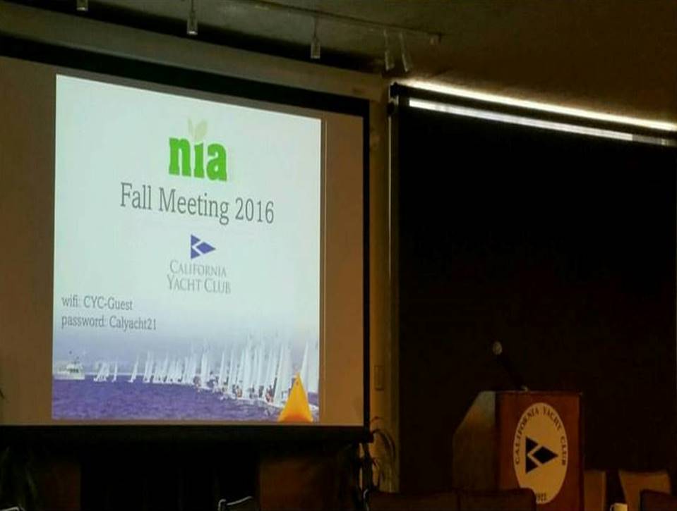 NIA Fall Meeting Marina Del Rey 2016