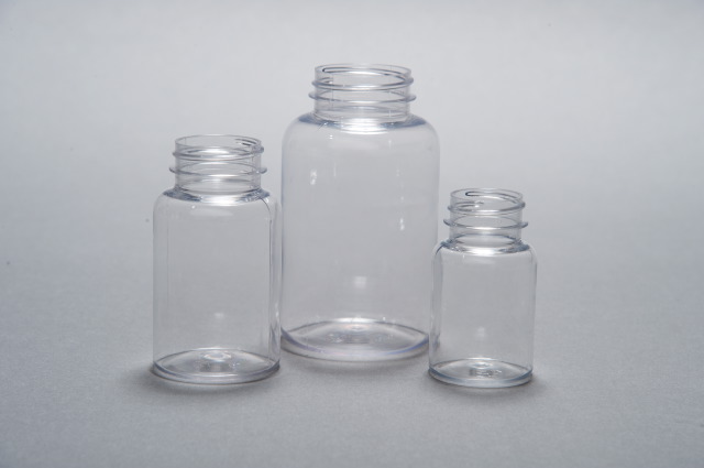 120cc Clear PET Wide Mouth Round Packers 38/400