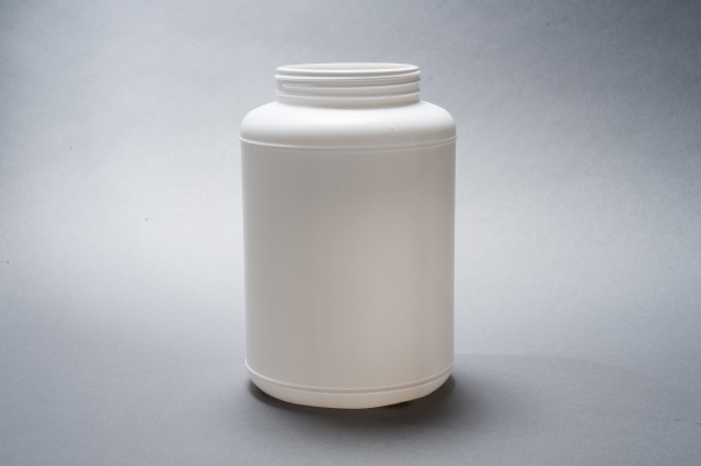 1500cc / 51oz Wide Mouth HDPE Container w/ Label Panel 120/400